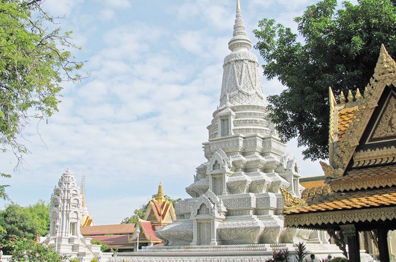 Silver Pagoda, Royal Palace, Phnom Penh, Cambodia